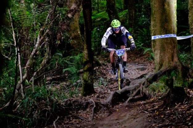 Wyn Masters bucked the trend of most other elite racers and did the long Kataore stage first, when he was at his freshest. Photo: Nick Lambert
