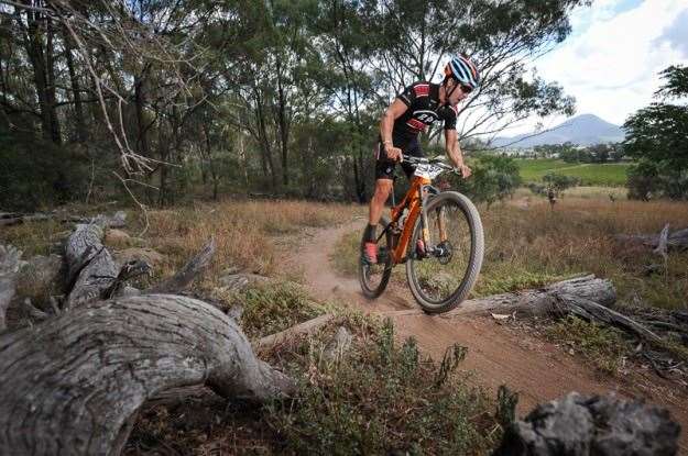 Tom Patton is loggin more MTB race hours to complement his road schedule. As a previous Australian DH champ, it's not his first rodeo.