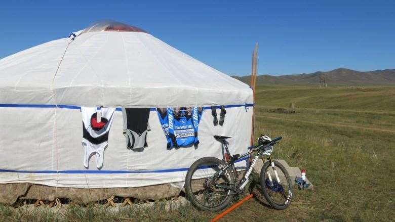 Even in the middle of Mongolia, the same stage racing challenges apply. Photo: Mike Blewit
