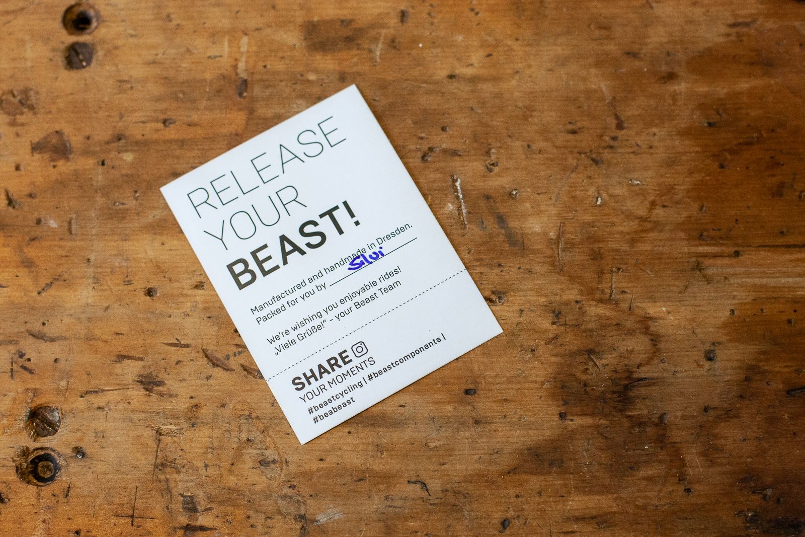 Beast Components are based in Germany.