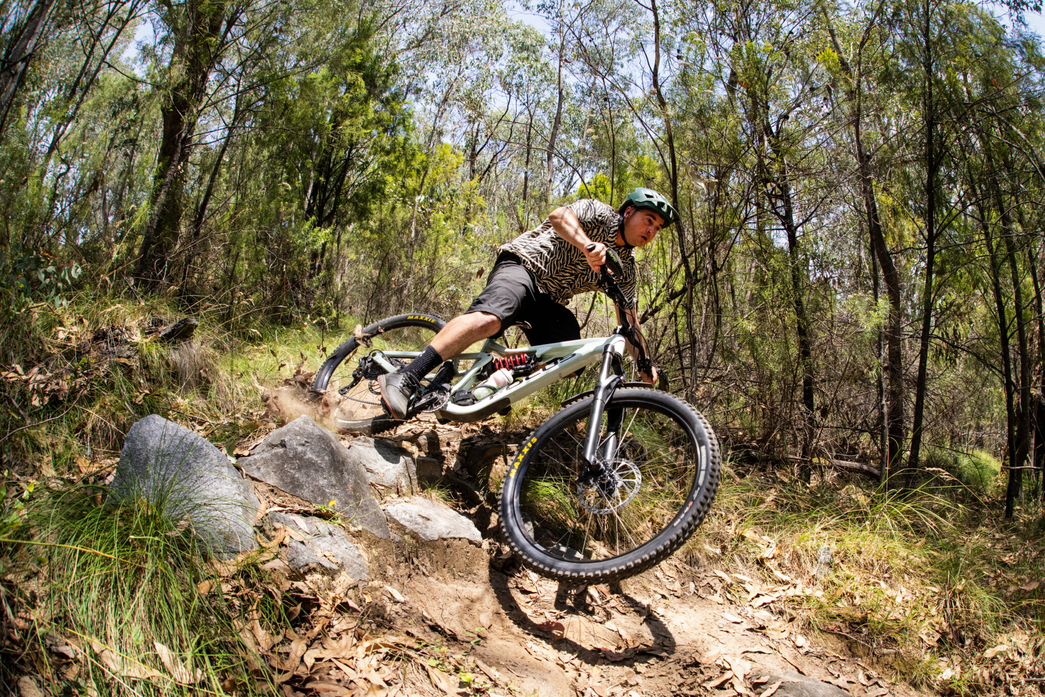 Liam Panozzo letting it rip at Mt Beauty Australia