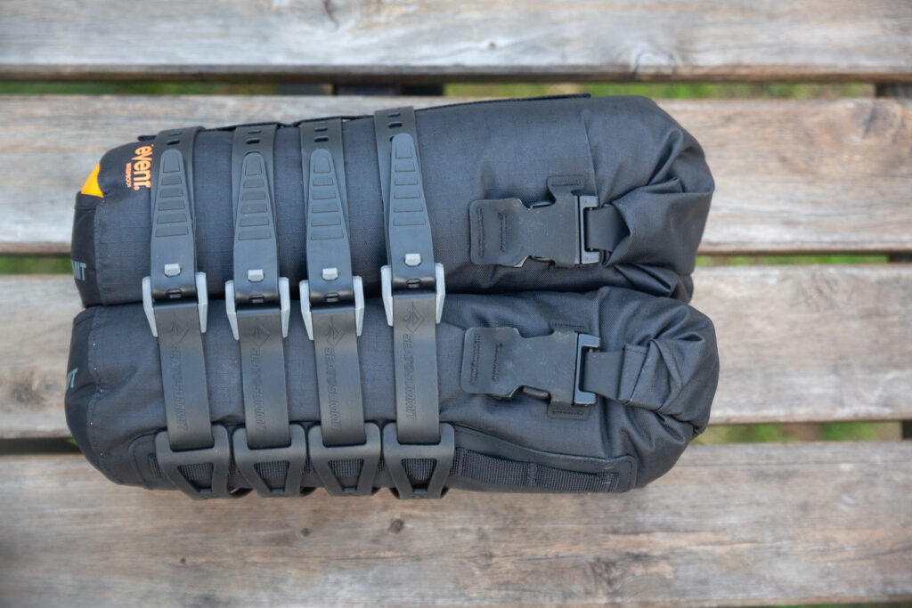 The Sea to Summit Telos TR2 has been made with bikepacking in mind