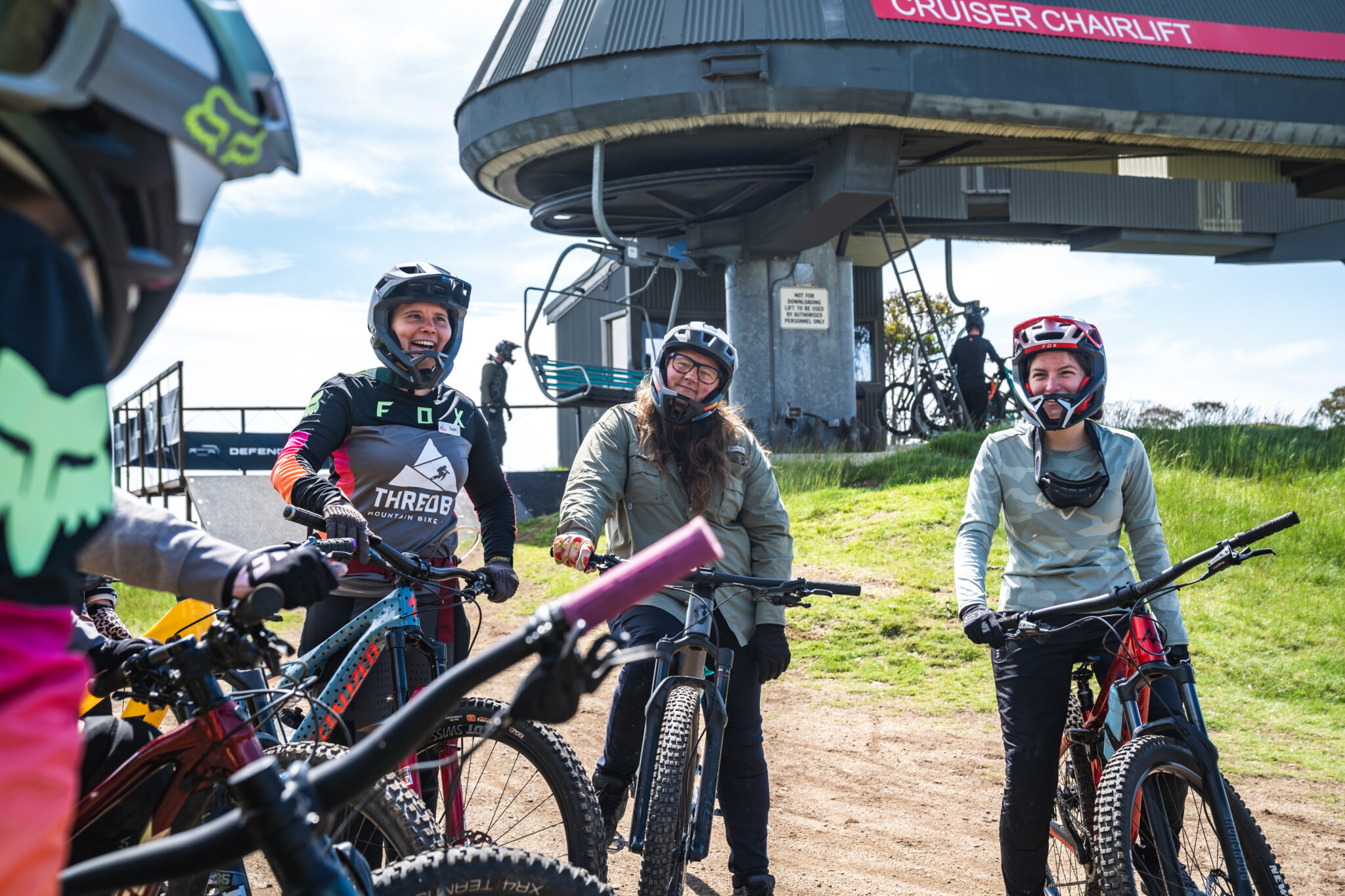Thredbo Gravity Girls Hitting the Trails