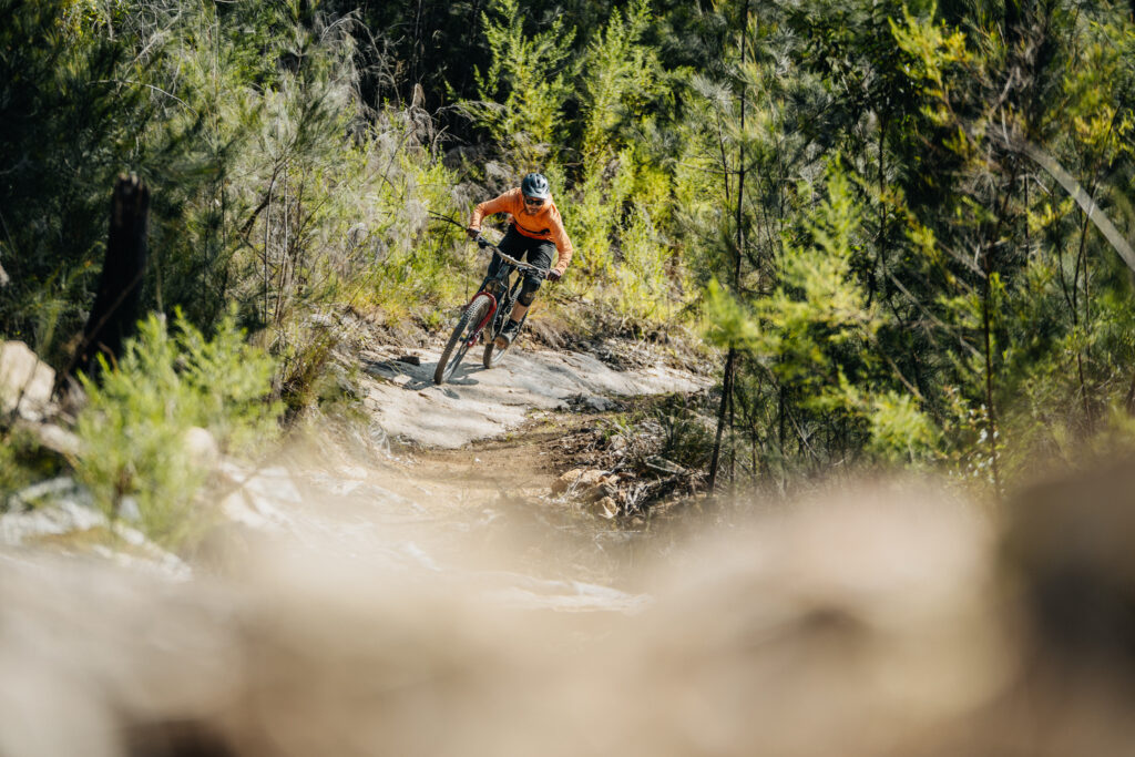 Riding granite slabs