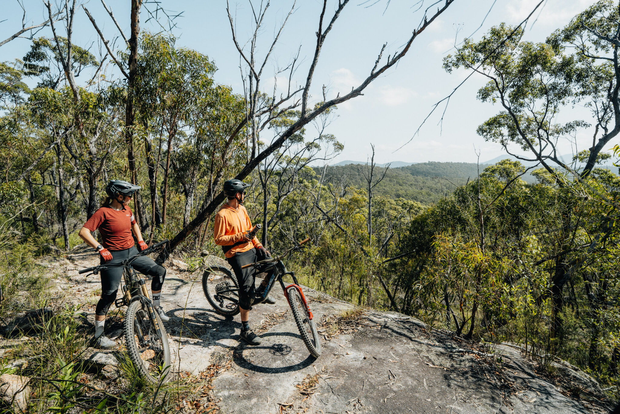 Soaking in the scenery on Mogo's Burnaaga-Goanna trail