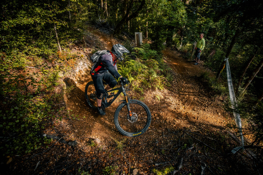Riding in Wairoa gorge