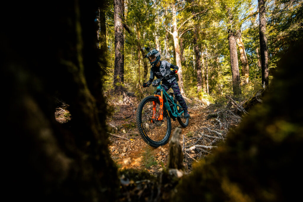 Riding Wairoa Gorge NZ MTB Rally