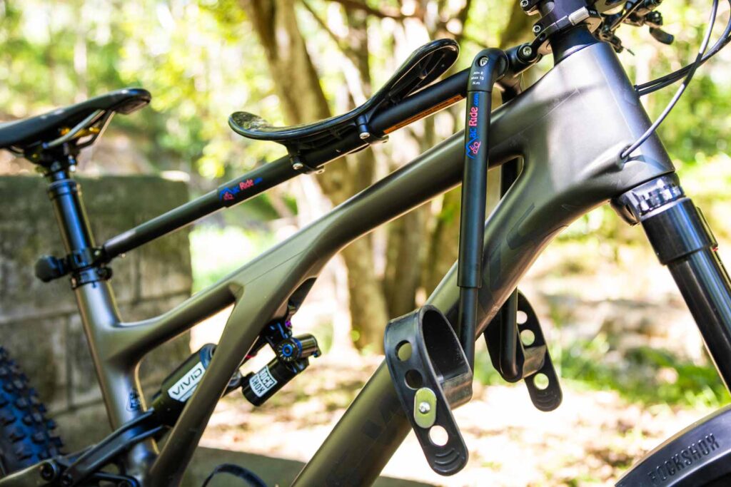 Mac Ride Child Seat on bike