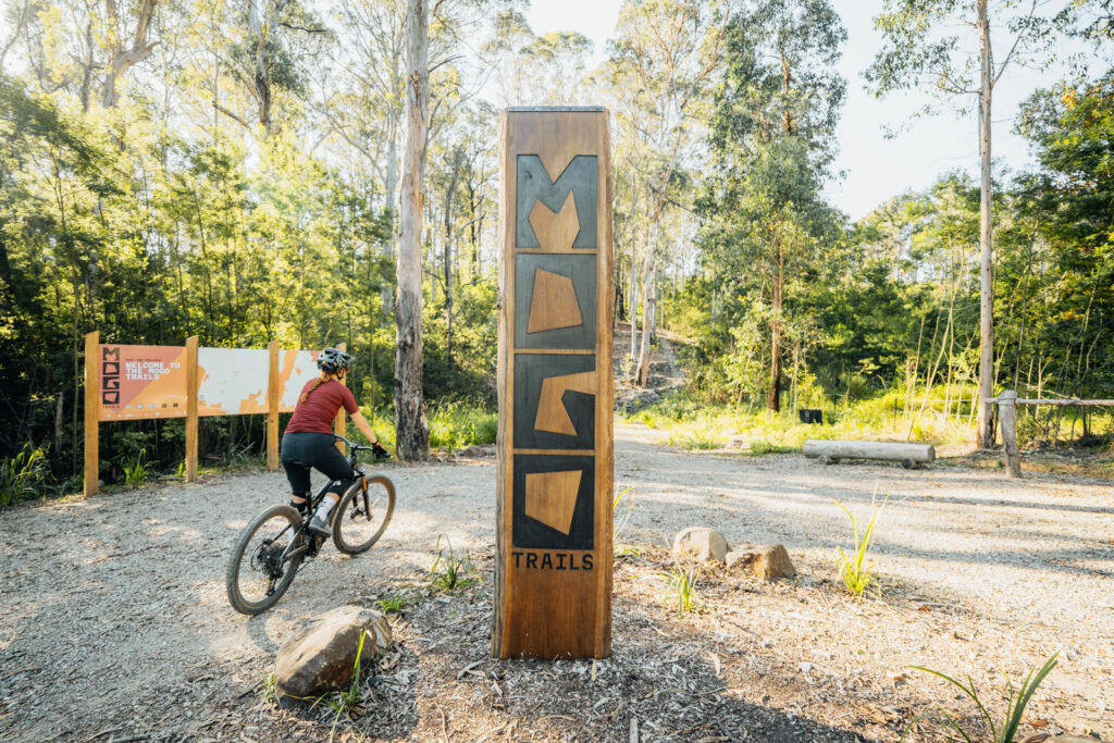 Mogo Mountain Bike Trail Head