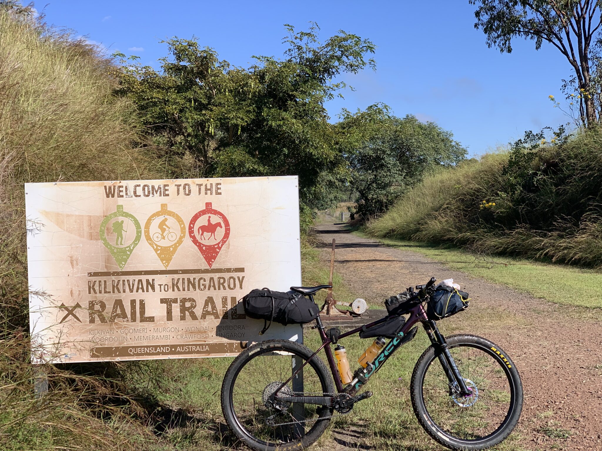 Bikepacking the KKRT in south east queensland