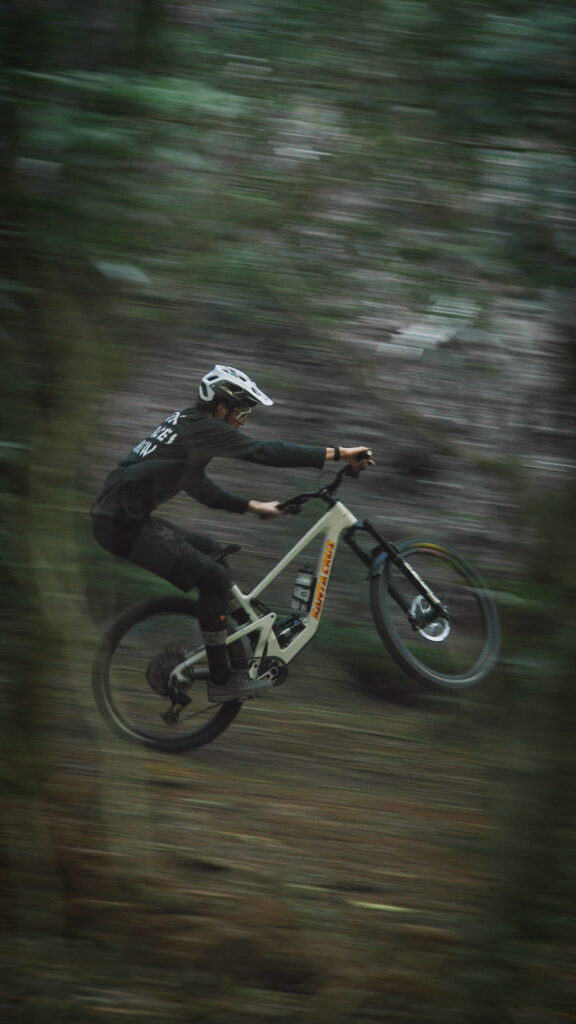 Connor Griffin mountain biking