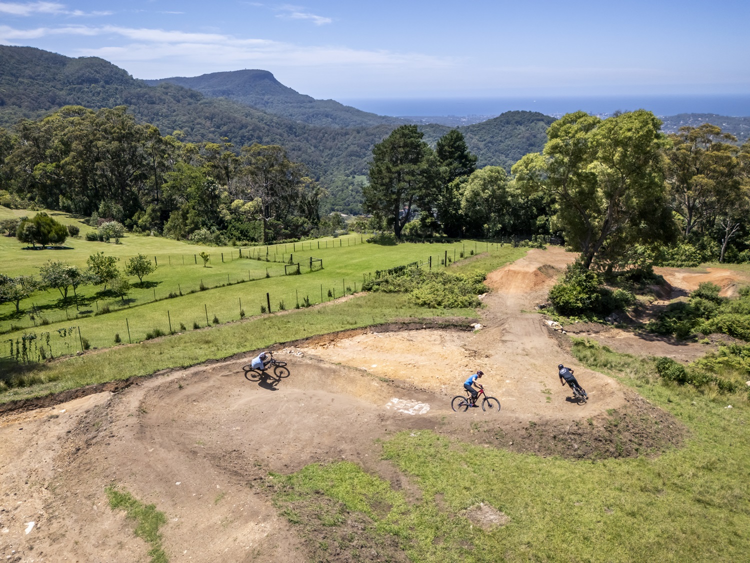 Mount Kembla mountain bike trail network