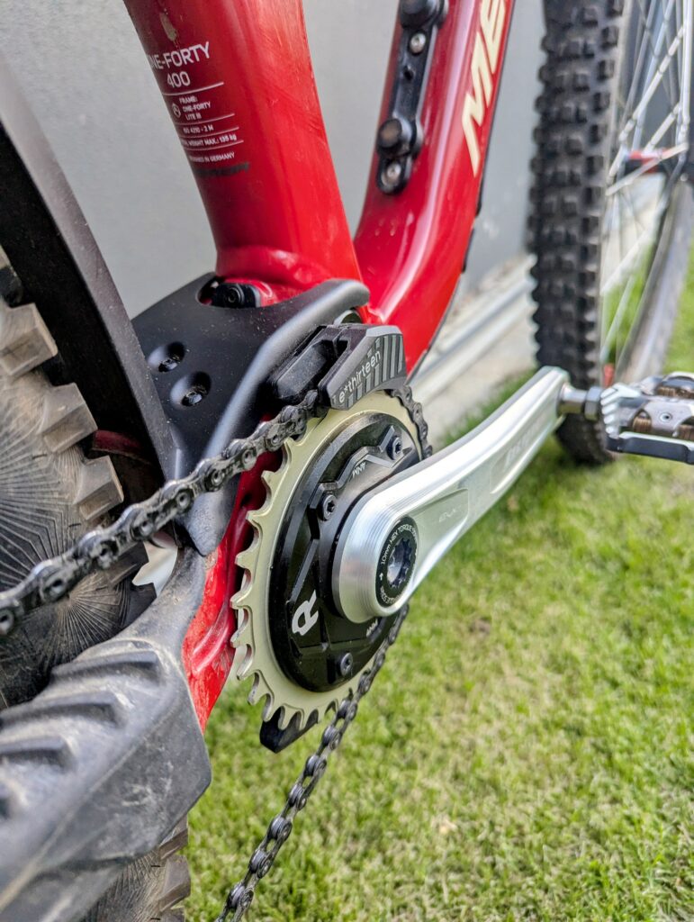Rimpact chain damper with e-thirteen chain guide