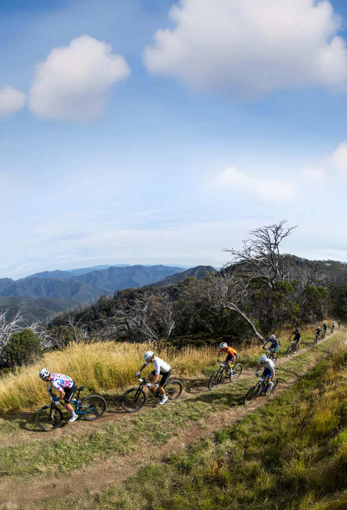 XCC action at 2025 MTB national championships