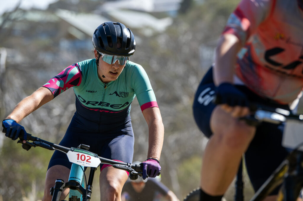Ella Menigoz dominated at Mt Buller in the 2025 AusCycling National Championships