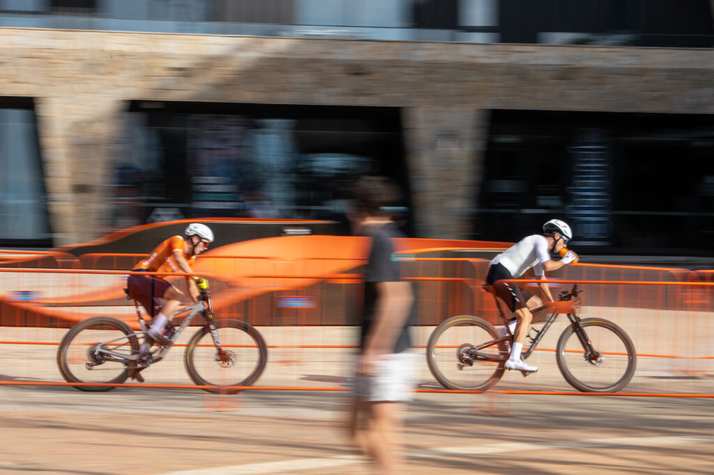 Jack Ward and Scott Bowden racing the XCC at Mt Buller