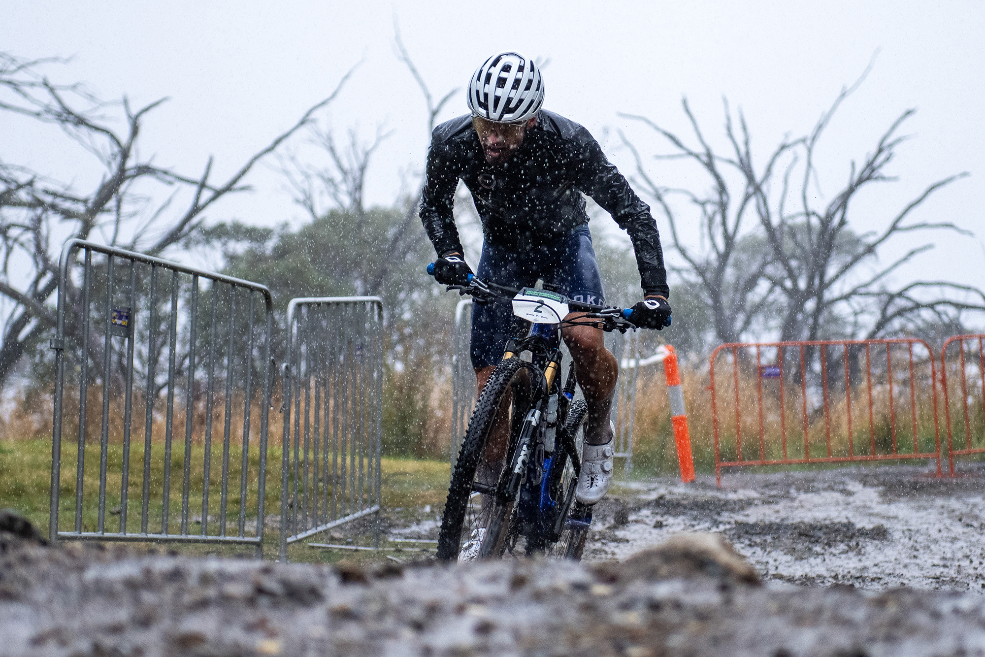 Sam Fox racing at Mt Buller