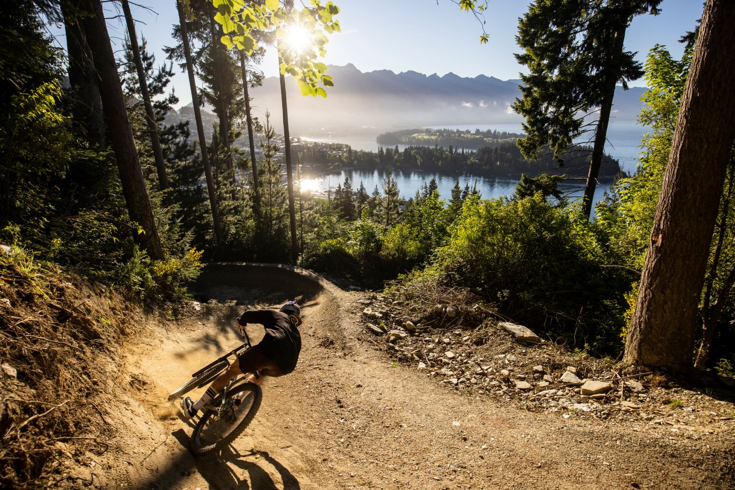 Mountain biking