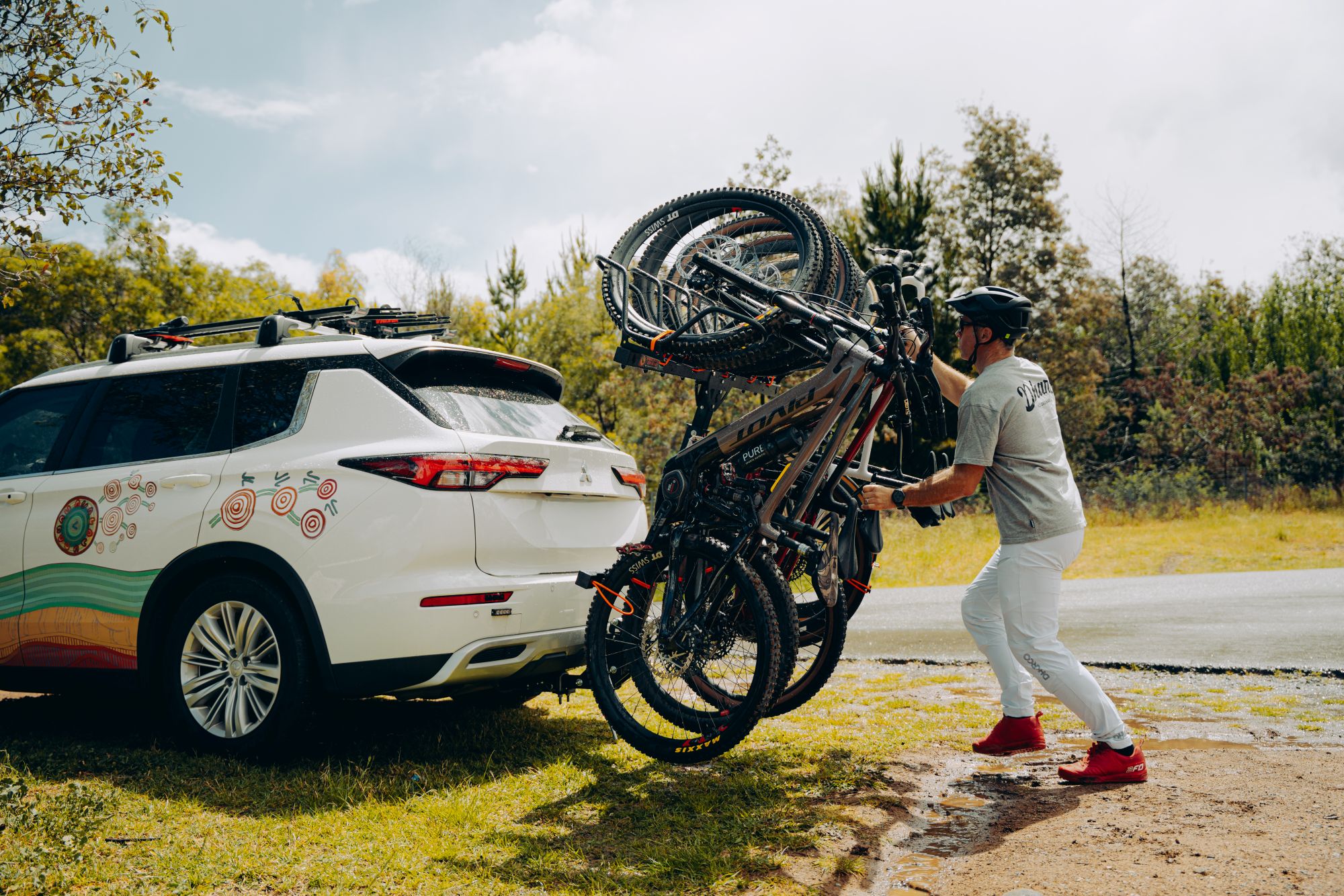 Shingleback bike rack