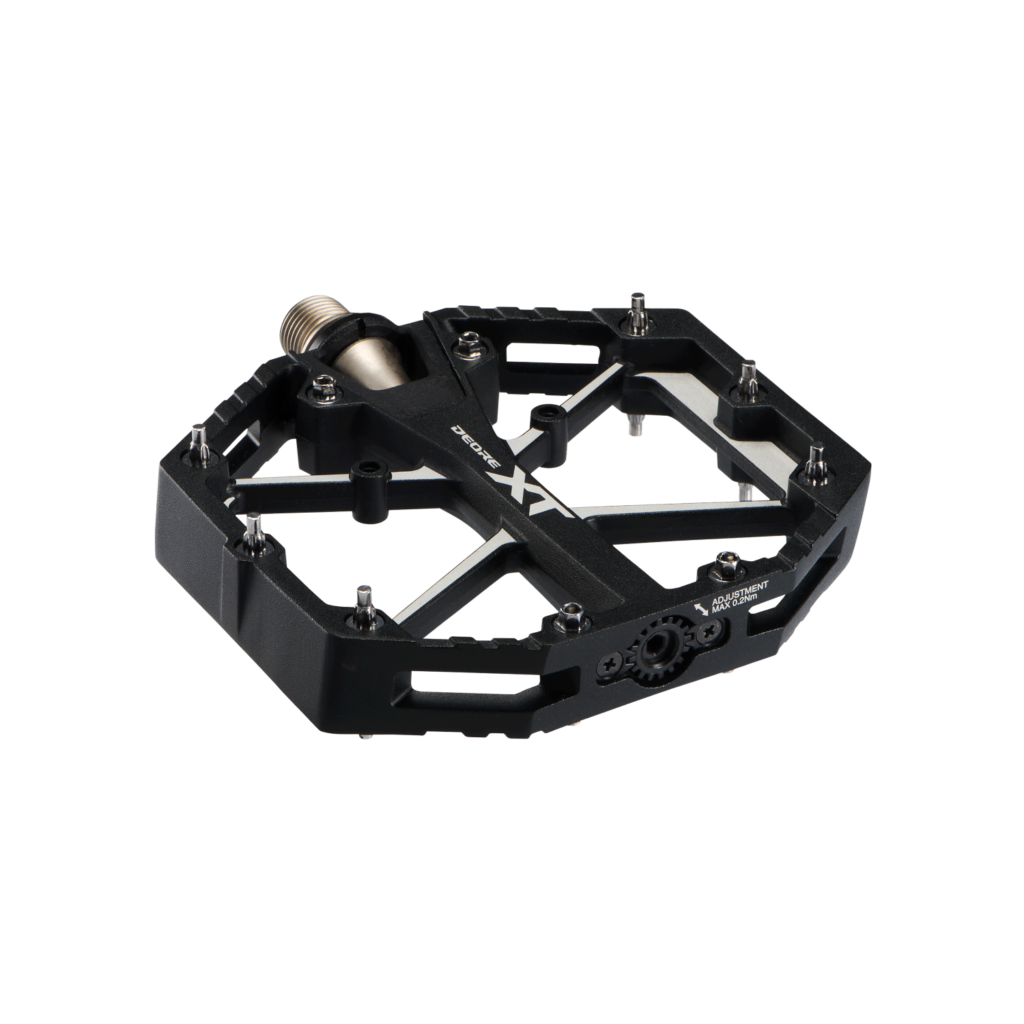 Shimano XT flat pedals